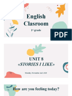 English Clasroom: 1 Grade