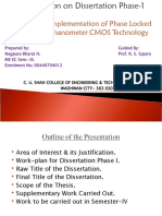 Presentation On Dissertation Phase-1 - PLL