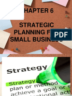 Chapter 6 Strategic Planning For Small Business