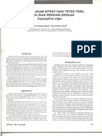 ID Fermentasi Asam Sitrat Dari Tetes Tebu S PDF