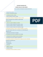 AUDITORIA FINANCIERA DOS Y A.TRIBUTARIA EXAMENES