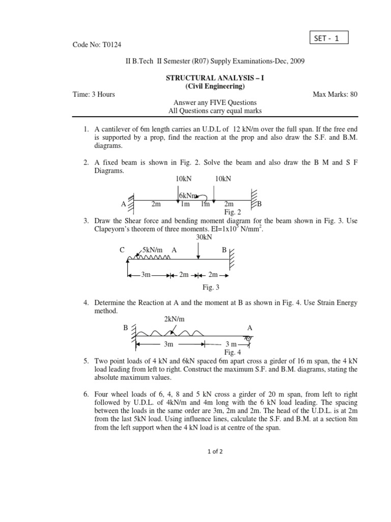 Structuralanalysis 1 | PDF | Control Theory | Programming Language