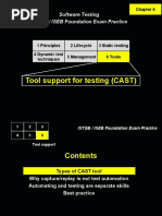 Tool Support For Testing (CAST) : Software Testing ISTQB / ISEB Foundation Exam Practice