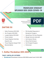 Panduan Singkat Aplikasi Eds 2020 Covid-19