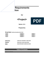 Software Requirements Specification: Prepared by