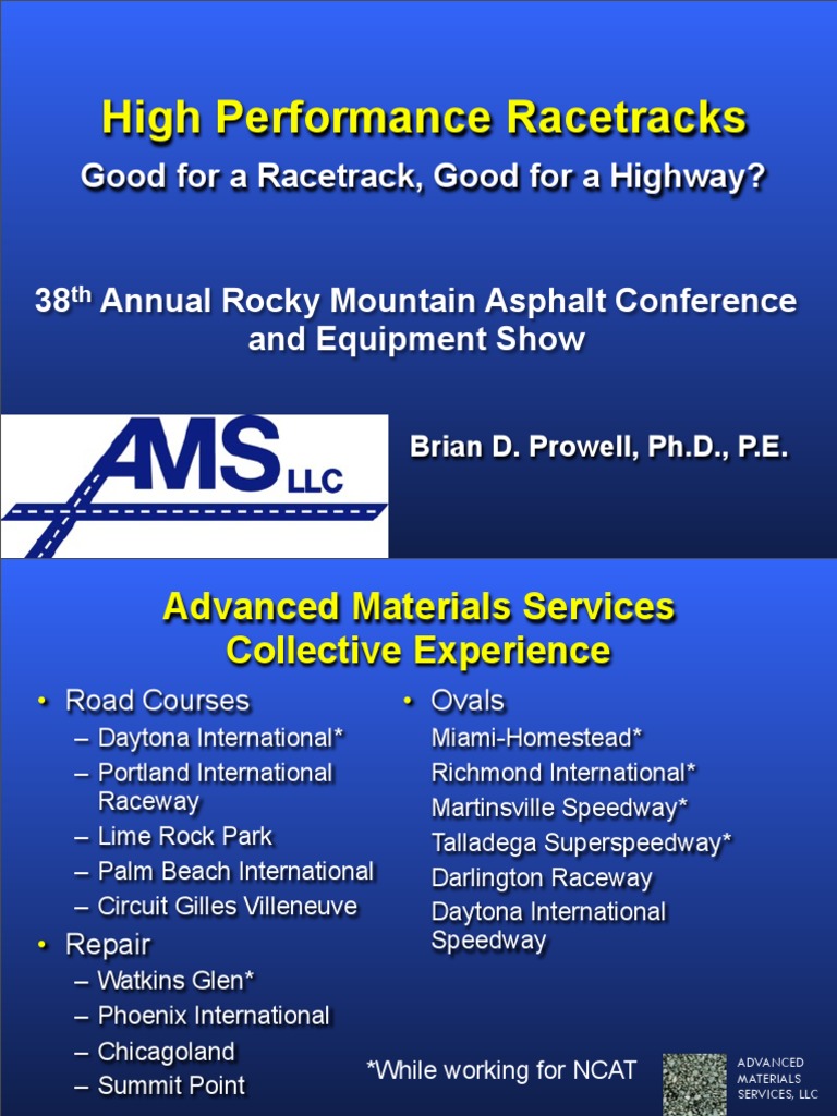 Designing High-Performance Racetracks | PDF | Oval Track Racing | Road ...
