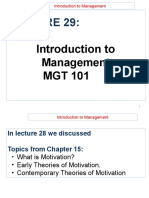 Introduction To Management