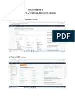 Steps:: Assignment-3 Create A Virtual Private Cloud