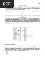 Map Projections: Types of Distortion