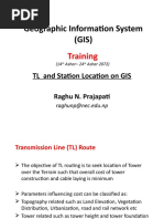 Geographic Information System (GIS) : Training