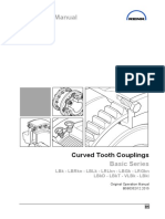 Operation Manual: Curved Tooth Couplings