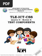 Tle-Ict-Css: Test Components