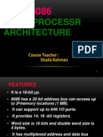 Intel Microprocessr Architecture
