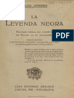 La Leyenda Negra Estudios Acerca Del Concepto de España en El Extranjero