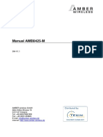 Manual AMB8425-M: Info@amber-Wireless - de