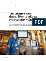 The Energy-Sector Threat: How To Address Cybersecurity Vulnerabilities