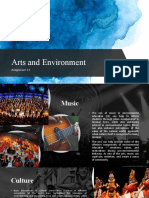 Arts and The Environment