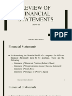 Review of Financial Statements