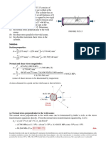 Solution: P15.15 The Cylinder in Figure P15.15 Consists of