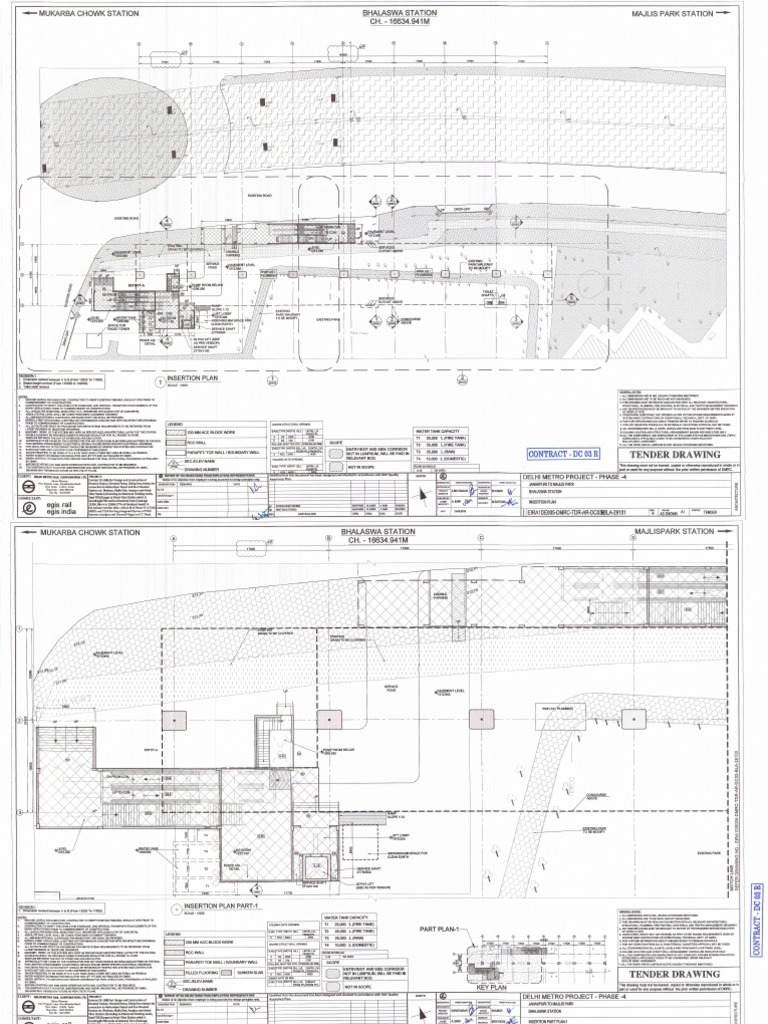 Tender Drawings PDF | PDF