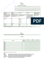 Project Logical Framework: Project Title Organisation Goal: Expected Outcomes(s)