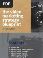 The Video Marketing Strategy Blueprint