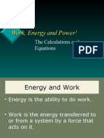 Work - Energy - and Power