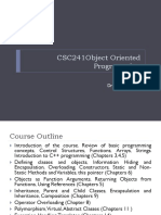 CSC241Object Oriented Programming: Lect-1,2 DR Shama Noreen