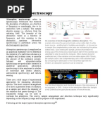 Absorption Spectroscopy Refers To