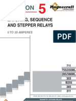 Latching, sequence and stepper relays 5 to 30 amperes