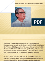 LIFE AND WORKS OF GUILLERMO TOLENTINO - -THE FATHER OF PHILIPPINE ARTS-