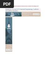 Details For: Ios and Os X Network Programming Cookbook 2014 (PDF) Stormrg