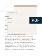 Learn network development for iOS and OS X