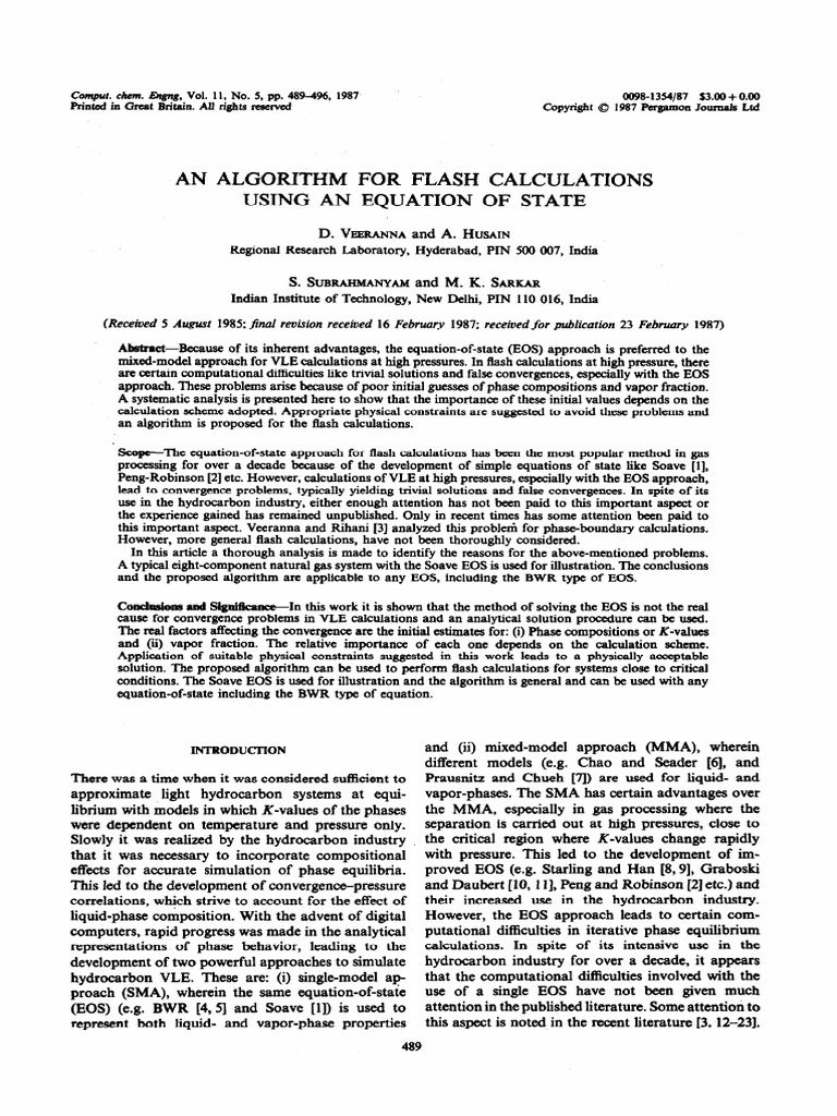 Flash calc 152 pdf physical chemistry chemistry