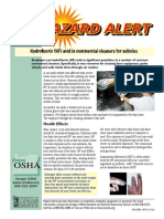 Hazard Alert: Hydrofluoric (HF) Acid in Commercial Cleaners For Vehicles