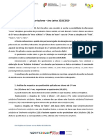 Relatório - Ofertas Curriculares - 5.º e 7.º Anos