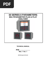 50 Series 8 Parameters: Multiparameter Plug & Play Analyzer