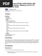 Asa Anyconnect Double Authentication With Certificate Validation, Mapping, and Pre Fill Configuration Guide