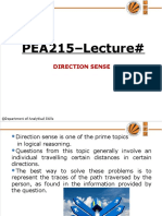 UNIT - II Direction Sense Lecture