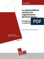 LIBRO RESPONSABILIDAD SOCIAL MOD 1. La Respondabilidad Social en Las Organizaciones Del Tercer Sector
