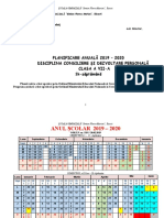 Planificare Consiliere Vii 2019 2020