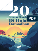 20 Amalan Ringkas Di Bulan Ramadhan
