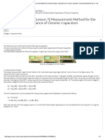 Basics of Capacitors (Lesson 7) Measurement Method For The Electrostatic Capacitance of Ceramic Capacitors - Murata Manufacturing Co