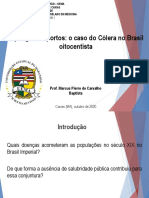 Aula 07 O Perigo Dos Portos, o Caso Do Cólera No Brasil Oitocentista