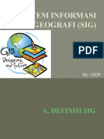 Sistem Informasi Geografi (Sig)