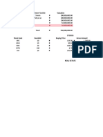 Percentage To Use Investment Vechile Valuation: Stocks