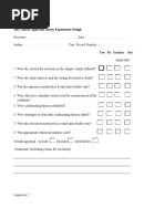 JBI Critical Appraisal Quasy Experiment Desigh: Lampiran 1