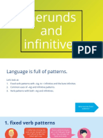 Gerunds and Infinitives Fce