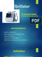 Defibrillator: DR Sumanth Reddy