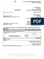 Tax Invoice/Bill of Supply/Cash Memo: (Original For Recipient)